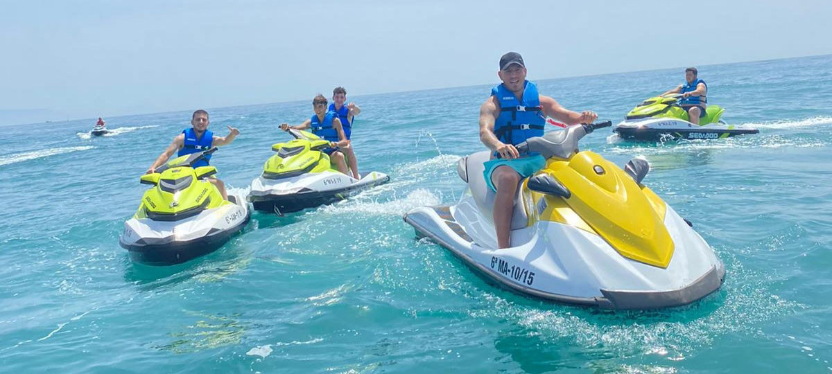 Meget sur tetraeder ingeniørarbejde Rental Jet ski Fuengirola